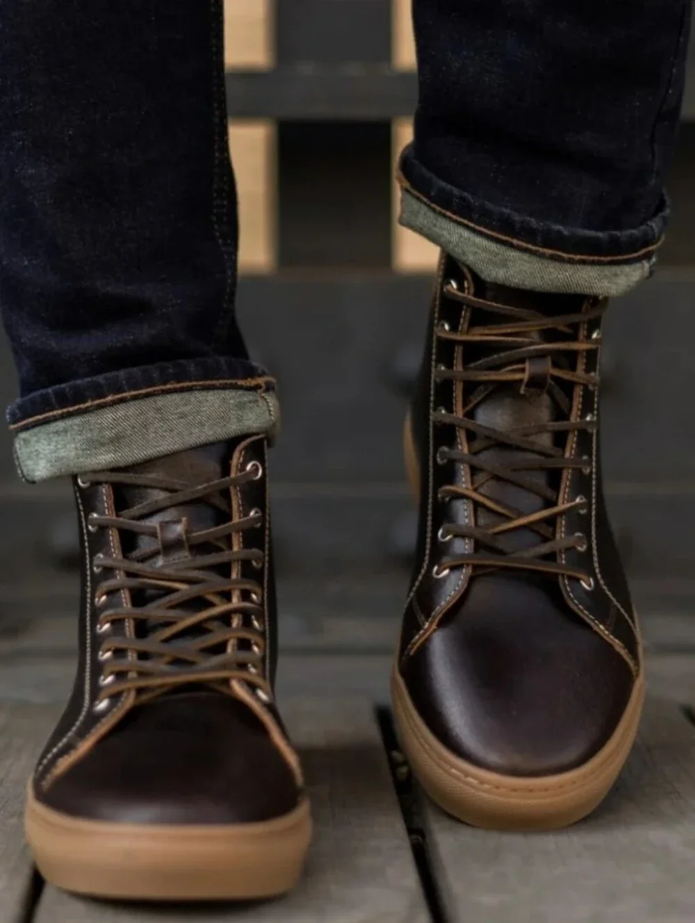 Thursday Boot Company Premier High Top Brown Heritage Leather Men's 9